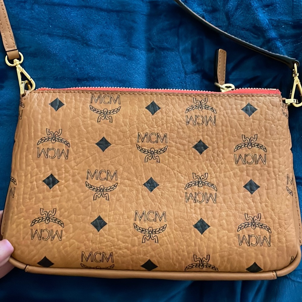 Authentic MCM crossbody bag